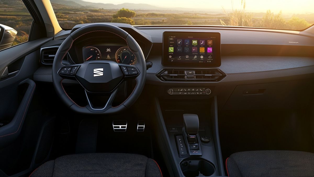 Tableau De Bord Pour SEAT IBIZA 4 Phase 1 - Référence SEAT6J, Moteur CAYB 1.6L, Occasion Bon état